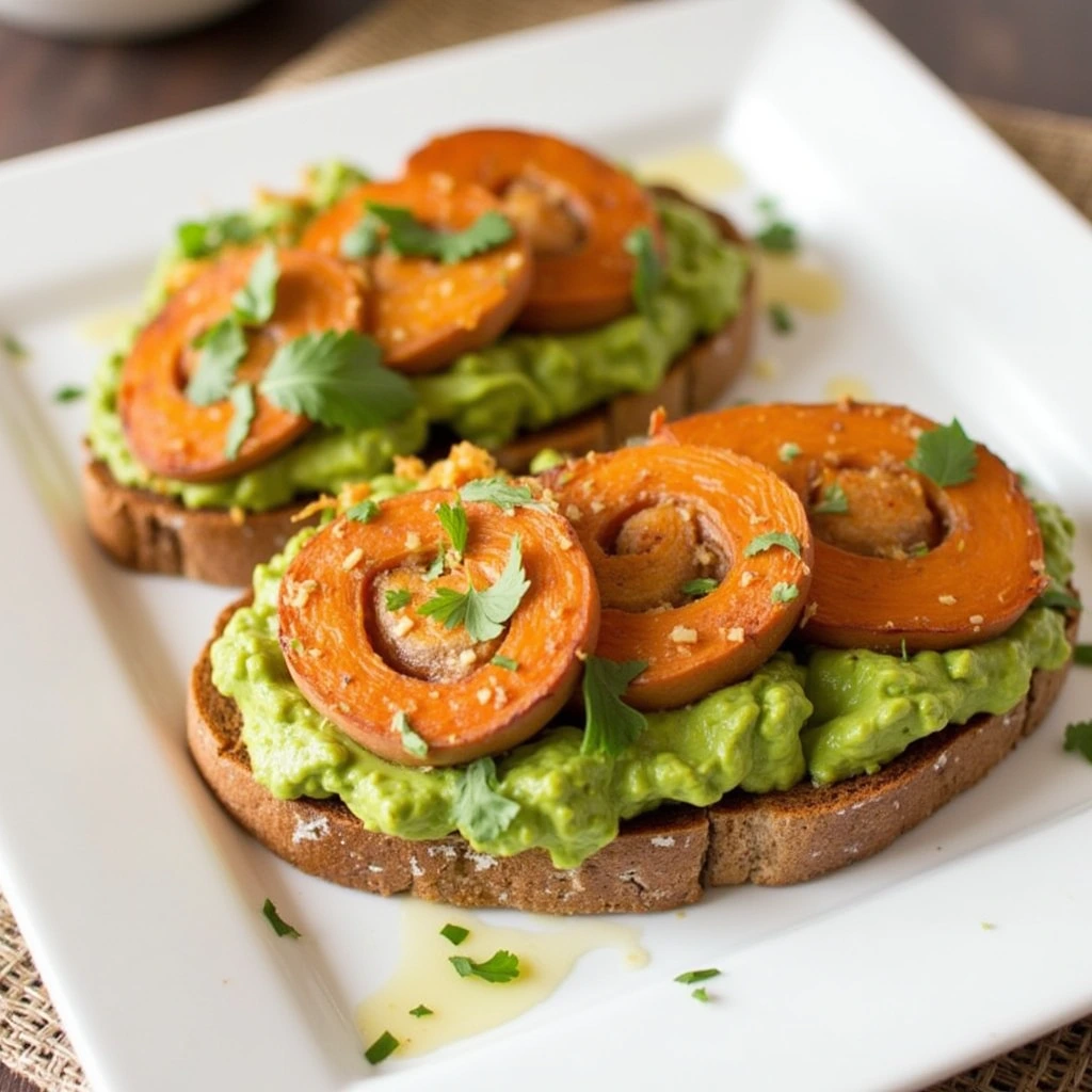 Sweet Potato Avocado Toast