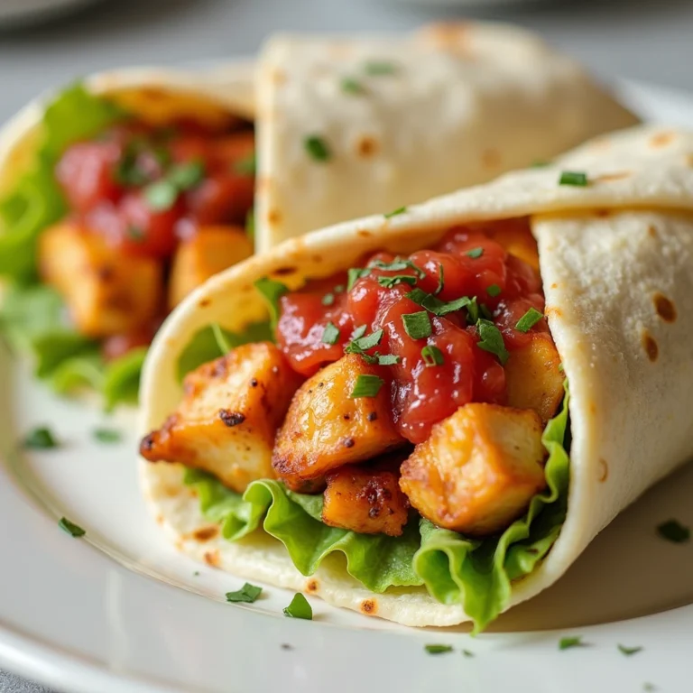 Grilled Chicken Wrap