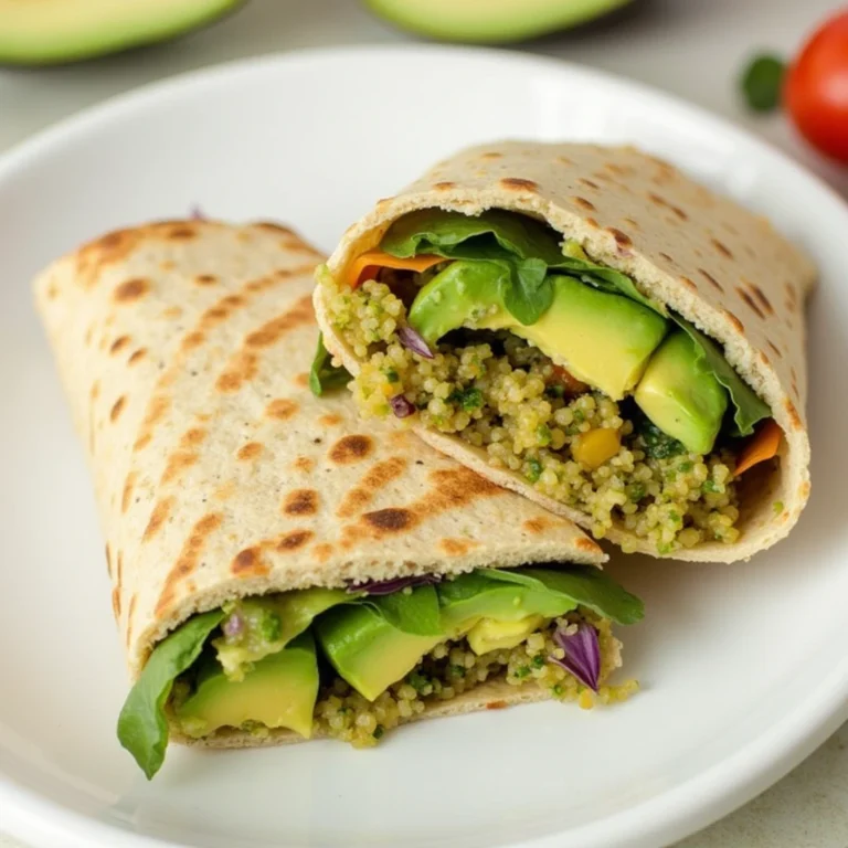 Avocado & Quinoa Wrap