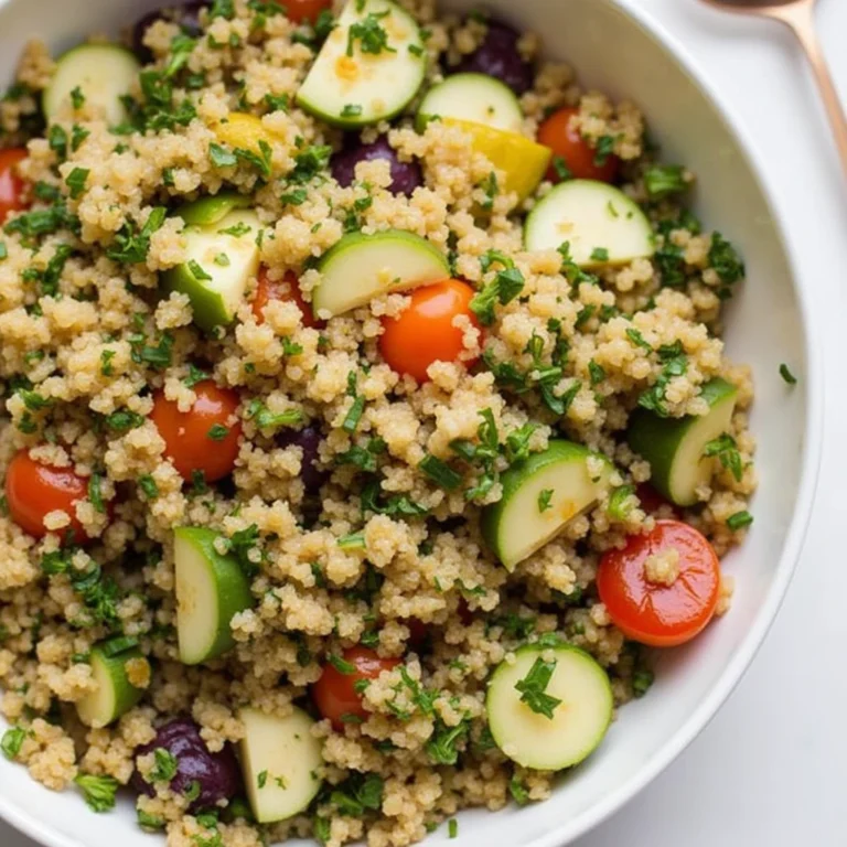 Quinoa Salad with Roasted Vegetables