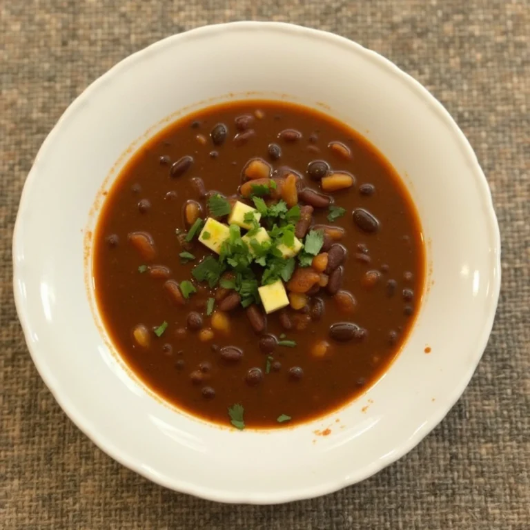 Spicy Black Bean Soup