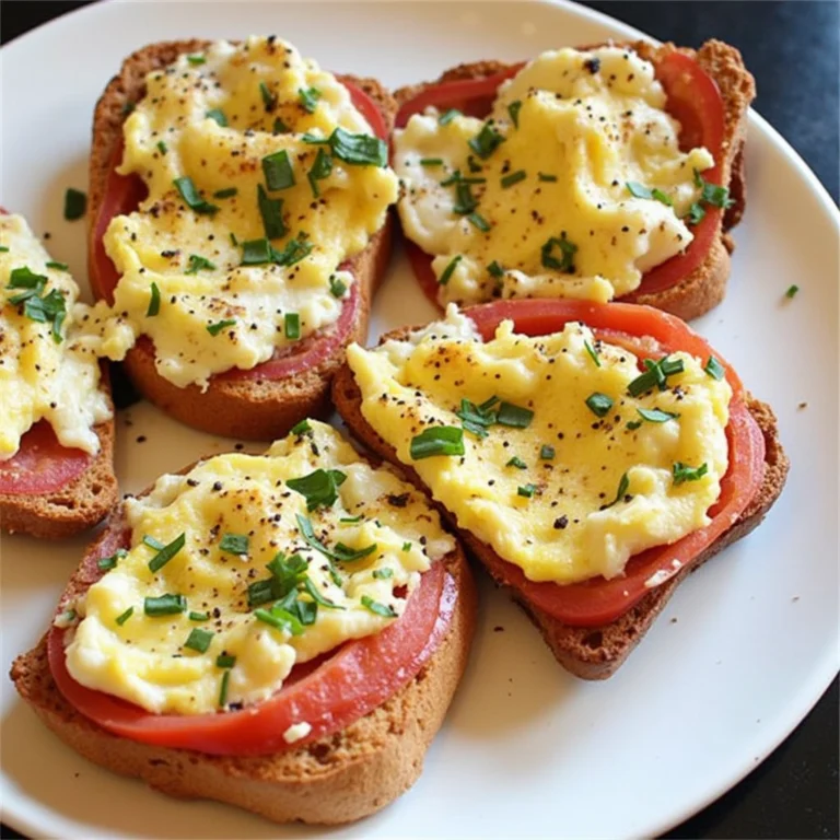 Tomato & Egg Toast